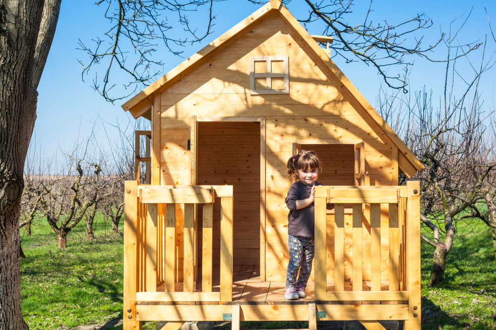 Casette in legno per giardino